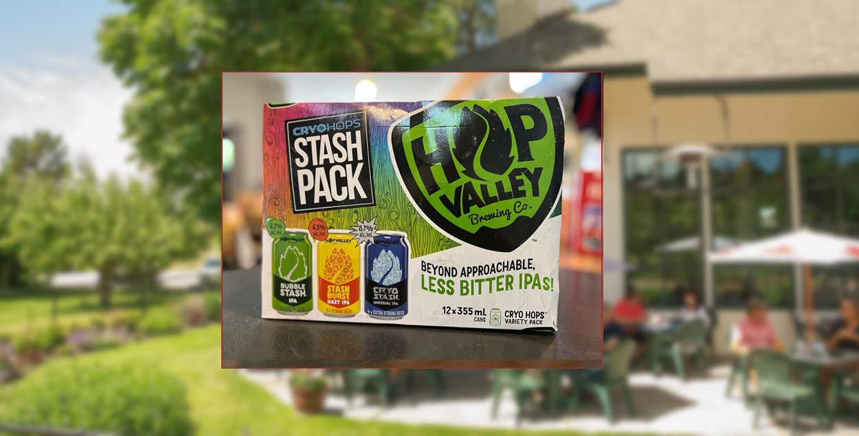 Hop Valley Stash available in the liquor store.