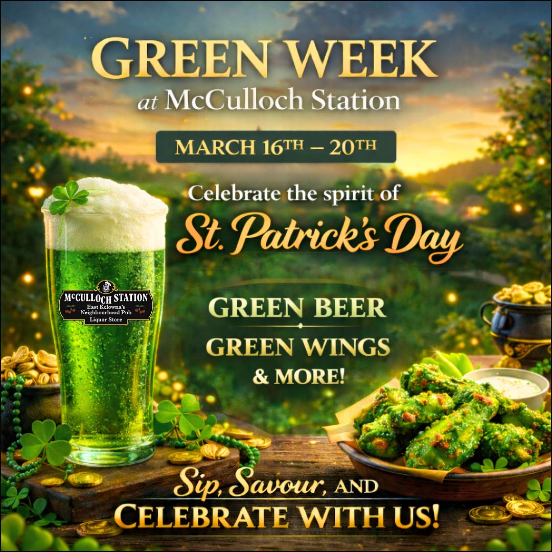 image of McCulloch Station invite poster for their Saint Patrick Celebrations 